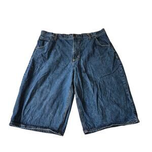 Vintage Exsto Men’s Denim Shorts Size 40 Blue